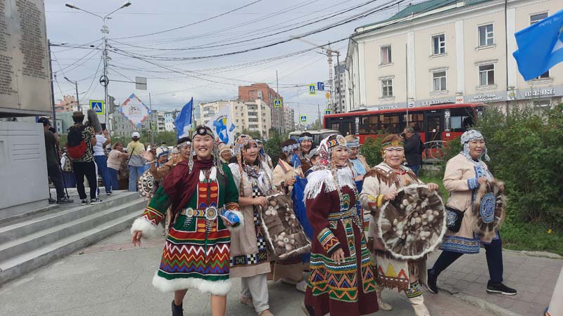 Международный день коренных народов в Якутске!