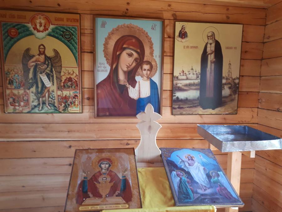 Освящение часовни Тюбя Басинской Казанской церкви в Намском улусе! Июль 2018 года.